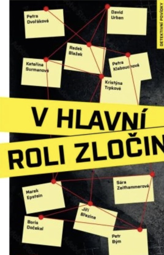 Obálka antologie V hlavní roli zločin